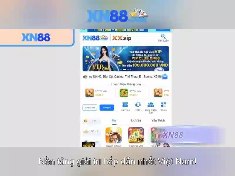 xn88: Nền tảng trò chơi trực tuyến và nhận định căn bản